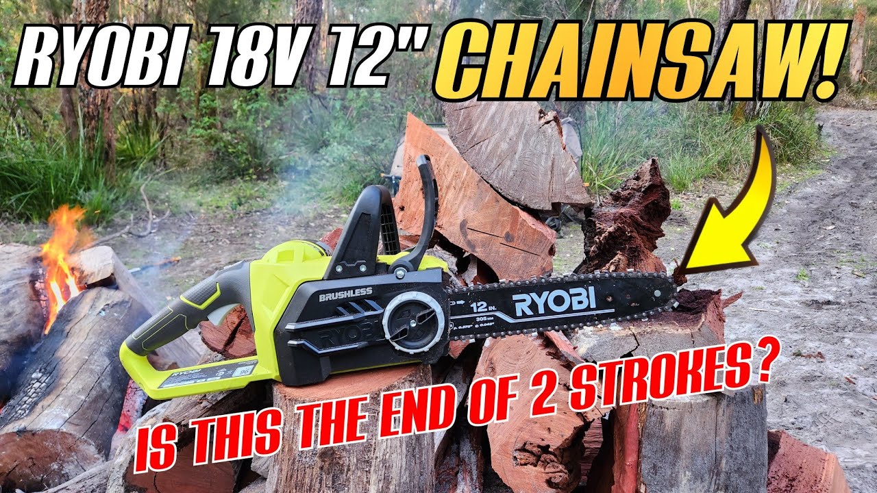 Аккумуляторная бензопила Ryobi — это БУДУЩЕЕ? | One+ HP 18V OCS1830BL