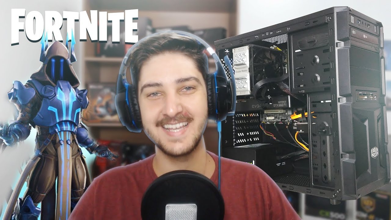 FORTNITE NO &Eacute;PICO COM PC GAMER BARATO 18