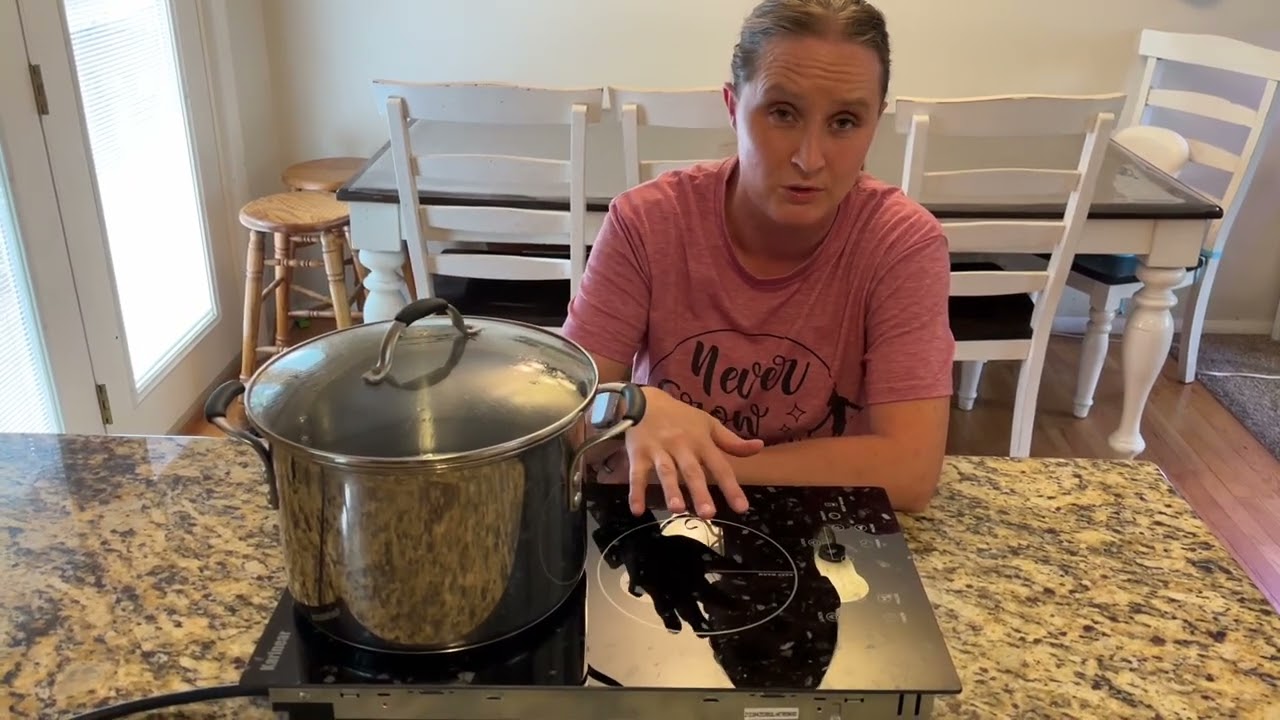 Electric ceramic cooktop