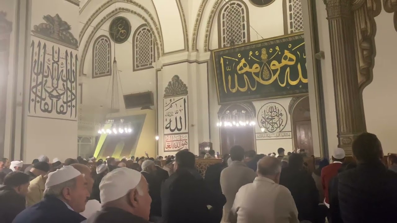 BURSA ULU CAMİİ SABAH NAMAZI ZİKR-İ ŞERİFİ 19.10.2025