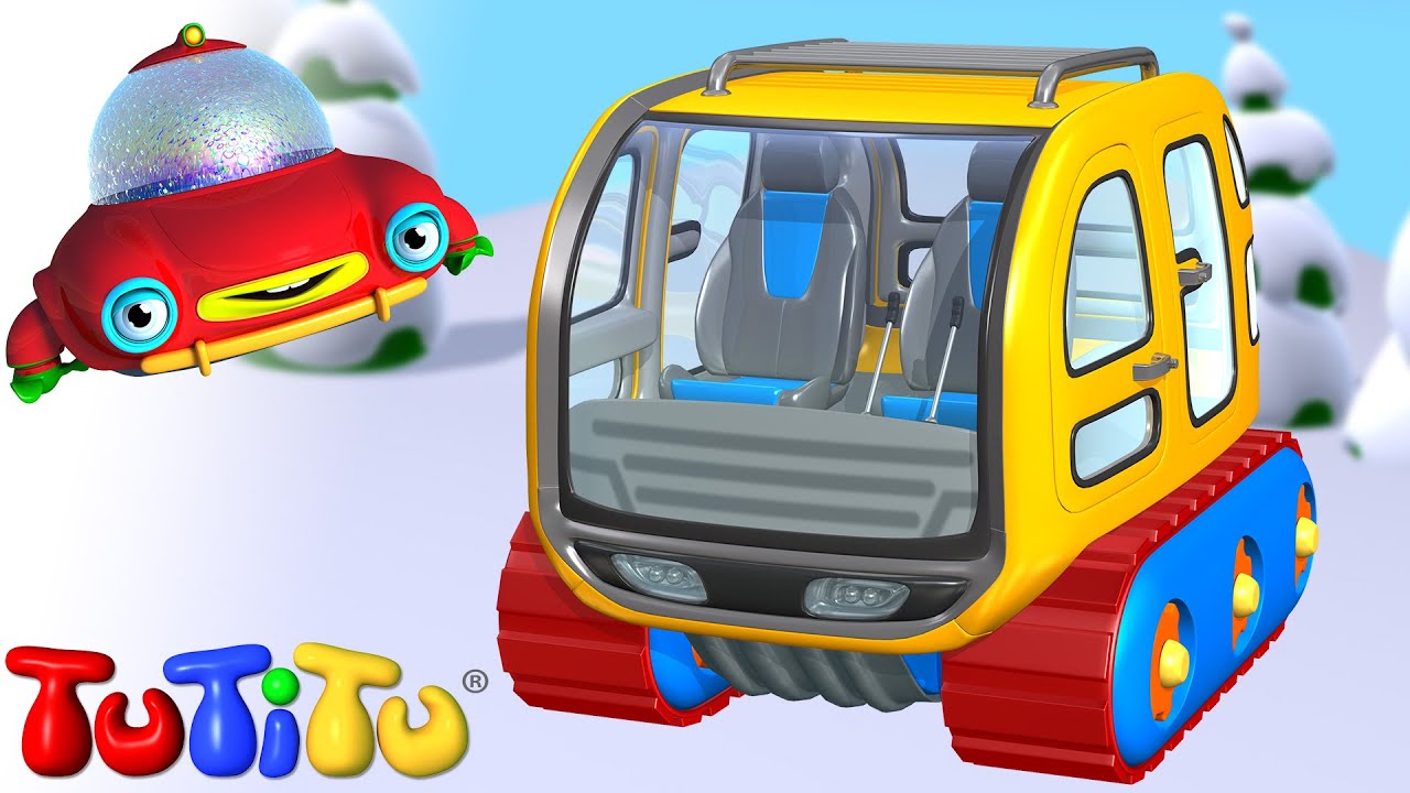 🎁 TuTiTu Construções Divertidas um Caminhão da Neve 🤩 Aprendendo com Brinquedos 🍿
