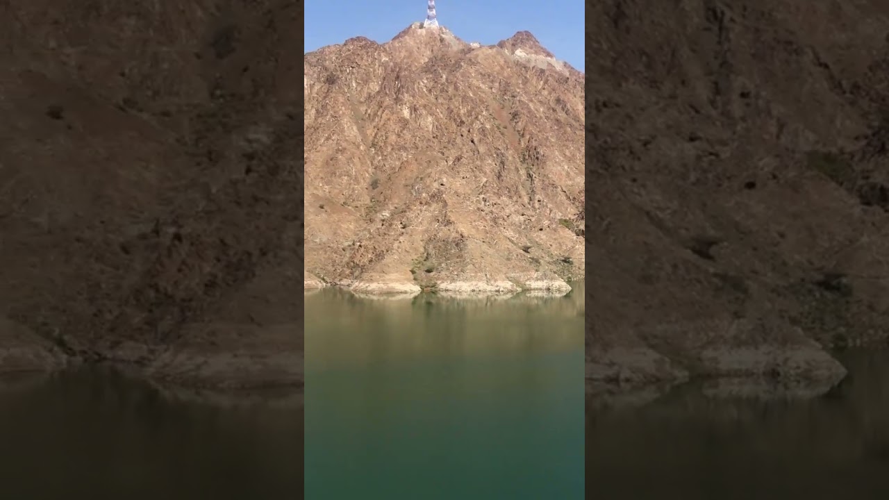 Have you ever been to Tawyeen Lake @fujairah?? Mesmerizing view 🥰 #fujairah #tawyeenlake #travel ❤️