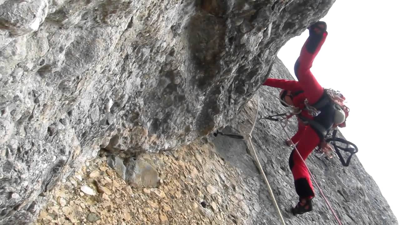 Traseul Sperantelor (6B, 14lc) - Peretele Vaii Albe, Bucegi