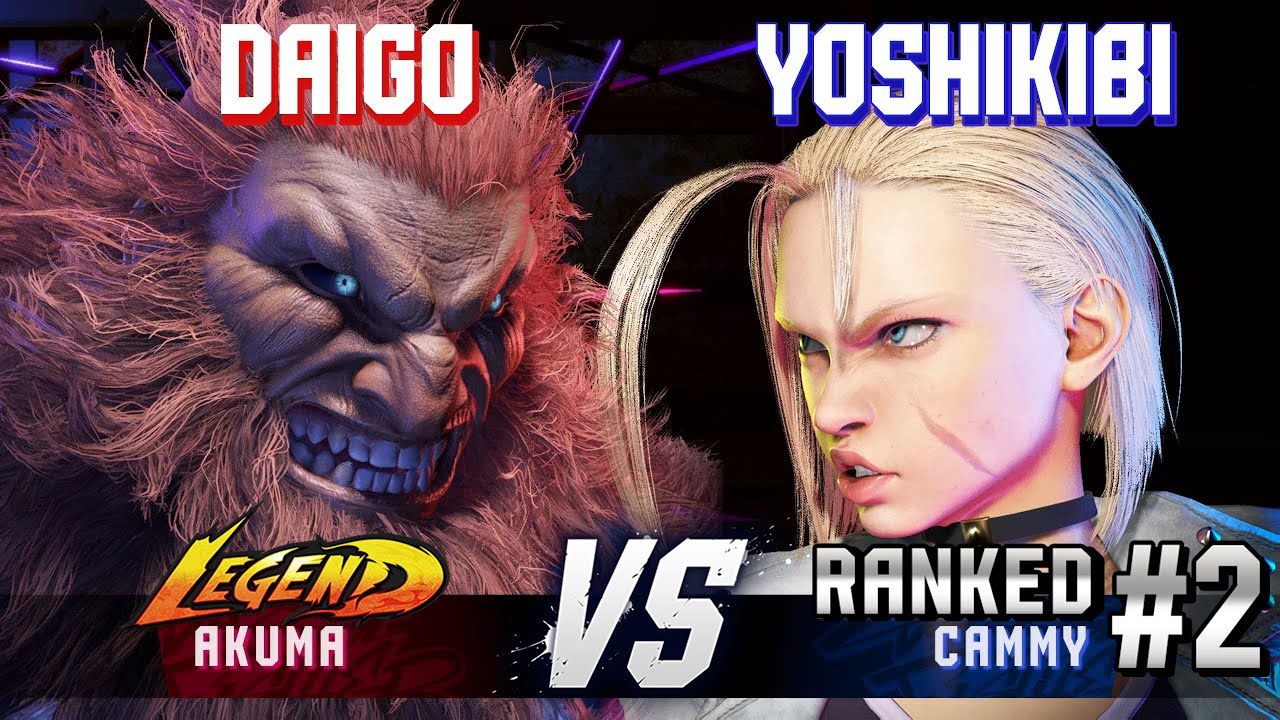 SF6 ▰ DAIGO (Akuma) vs YOSHIKIBI (#2 Ranked Cammy) ▰ High Level Gameplay