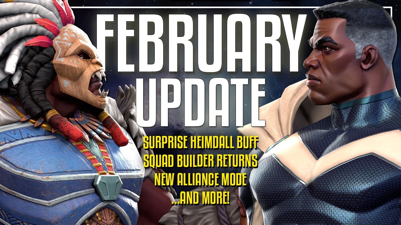 FEBRUARY Update! Blue Marvel! Surprise Heimdall Buff??