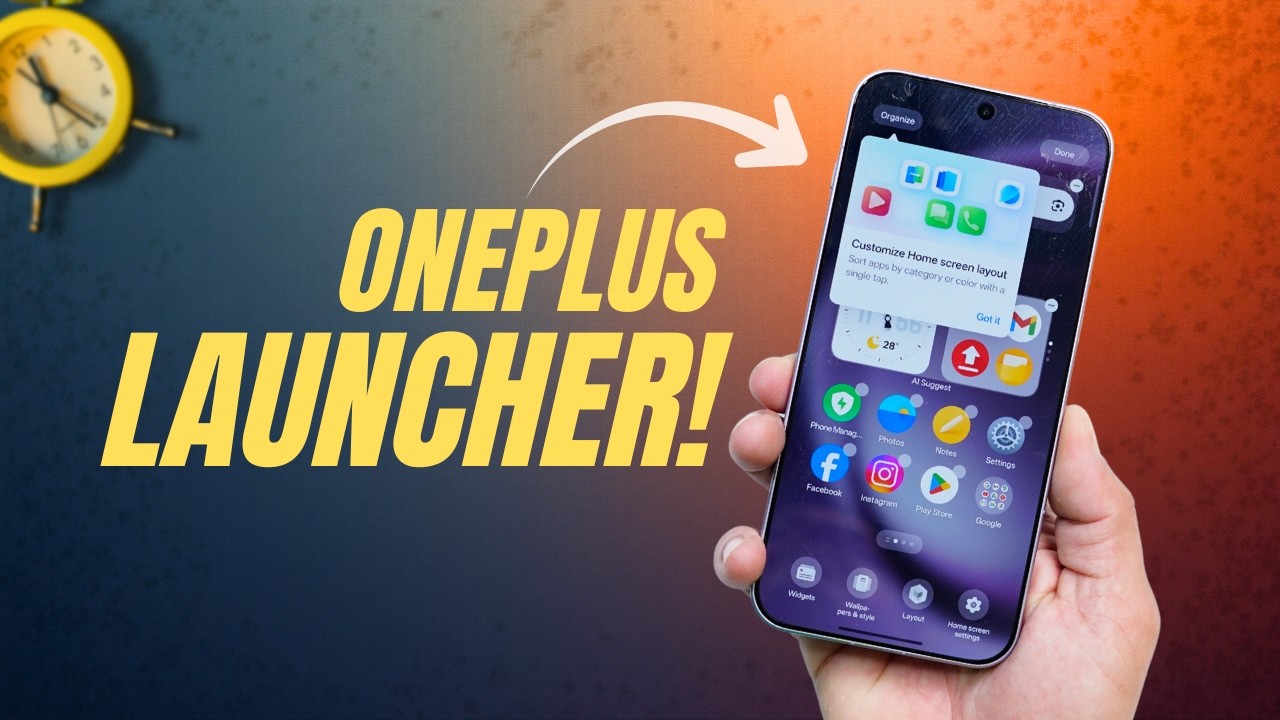 Обычный лаунчер OnePlus получил ОГРОМНОЕ обновление 🔥 Потрясающие новые изменения!