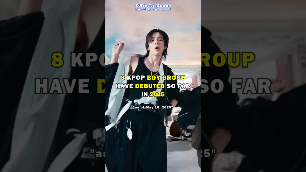 8 Kpop Boy Groups Debuted in 2025 #shorts #xlov #kickflip #nouera #3way #newbeat #rewind #cye #skinz