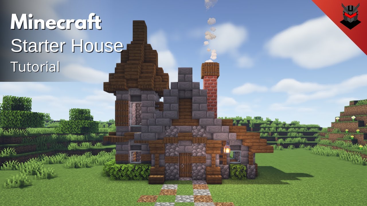 Minecraft: How to Build a Medieval Starter House | Starter House (Tutorial)