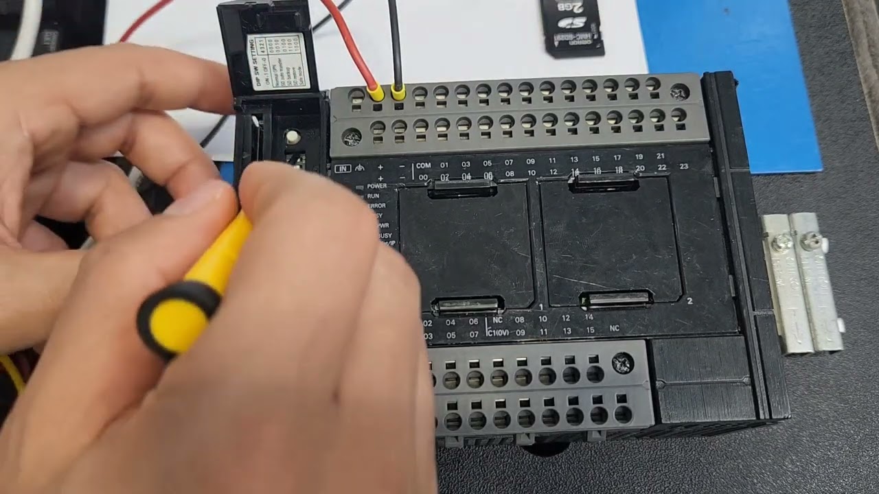 PLC NX1 Firmware Update Omron Sysmac Studio