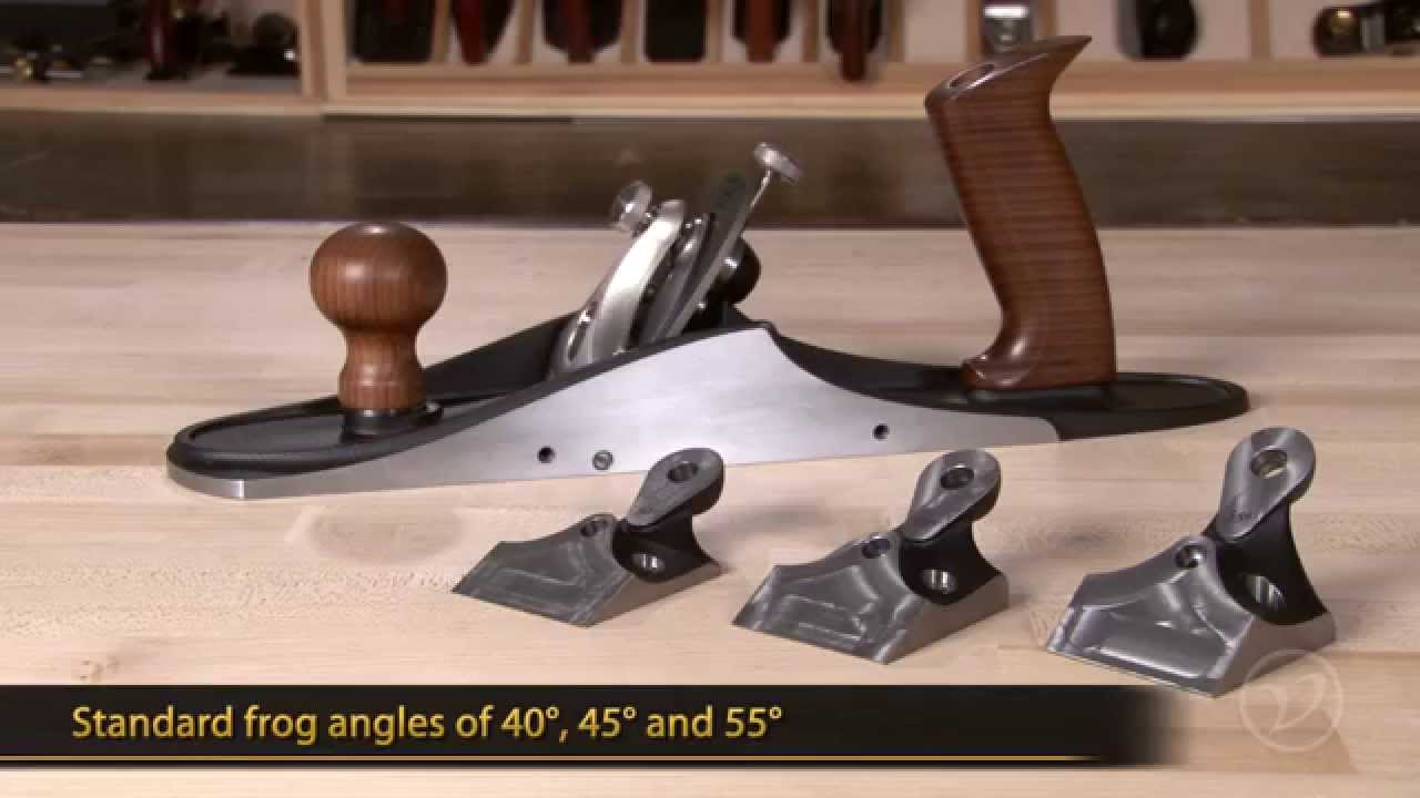 Veritas Custom Bench Planes - Choosing Your Frog Angles