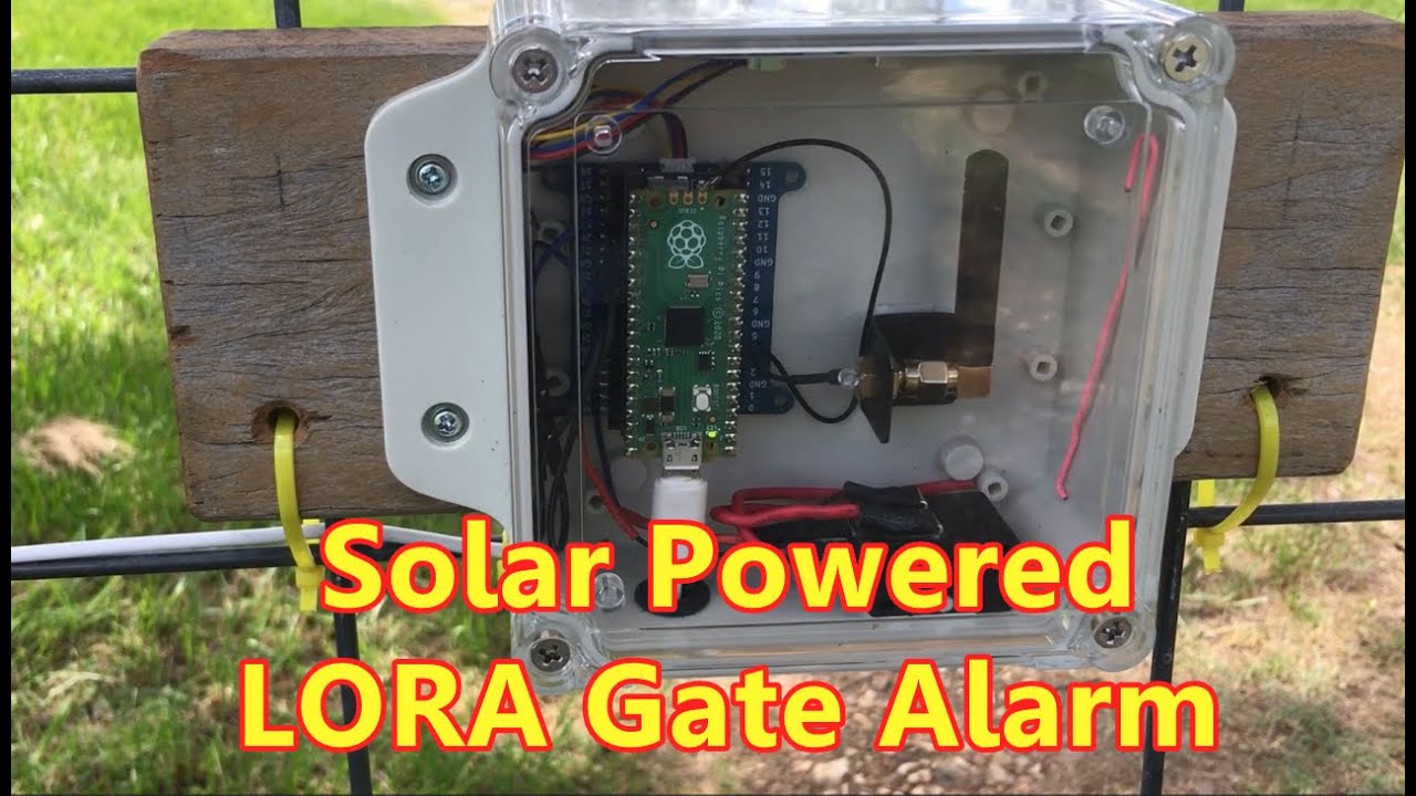 Raspberry Pi Pico - LORA Remote Gate Monitor