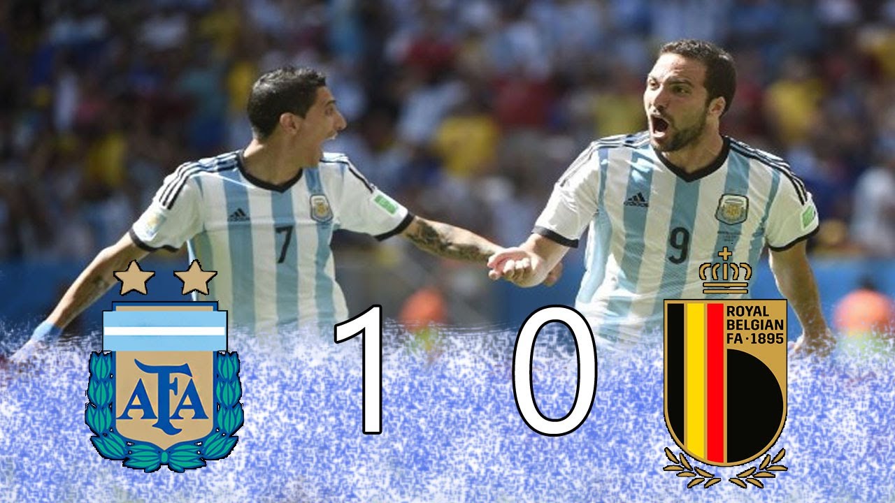 Argentina 1 vs Bélgica 0 - Cuartos de final Copa del Mundo 2014 - Partido Completo