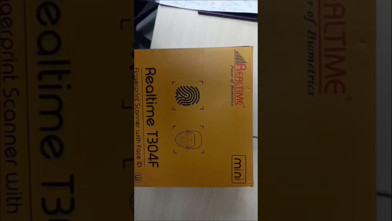 #Realtime T304F fingerprint scanner with face ID#hksmartsolutions