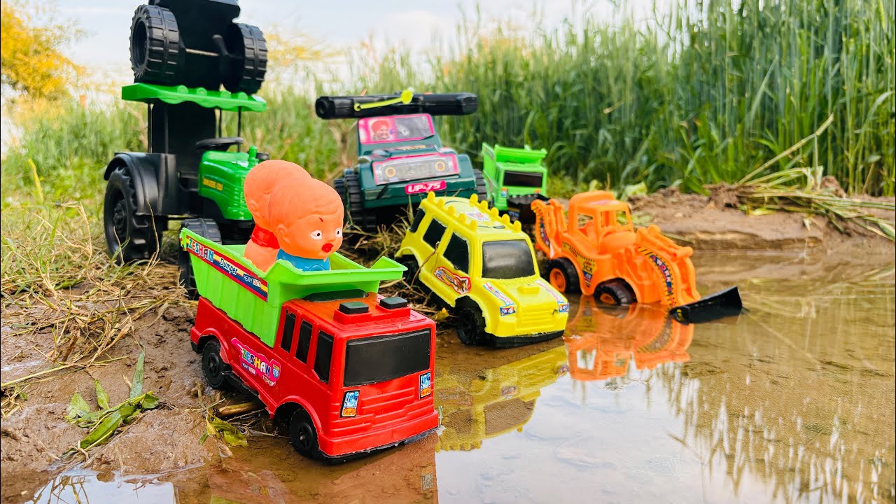 Mahindra थार tractor चोरी हुई😱 mini tractor 🚜 MahendraThar || kitchen || TATAdumper || mini car #jcb