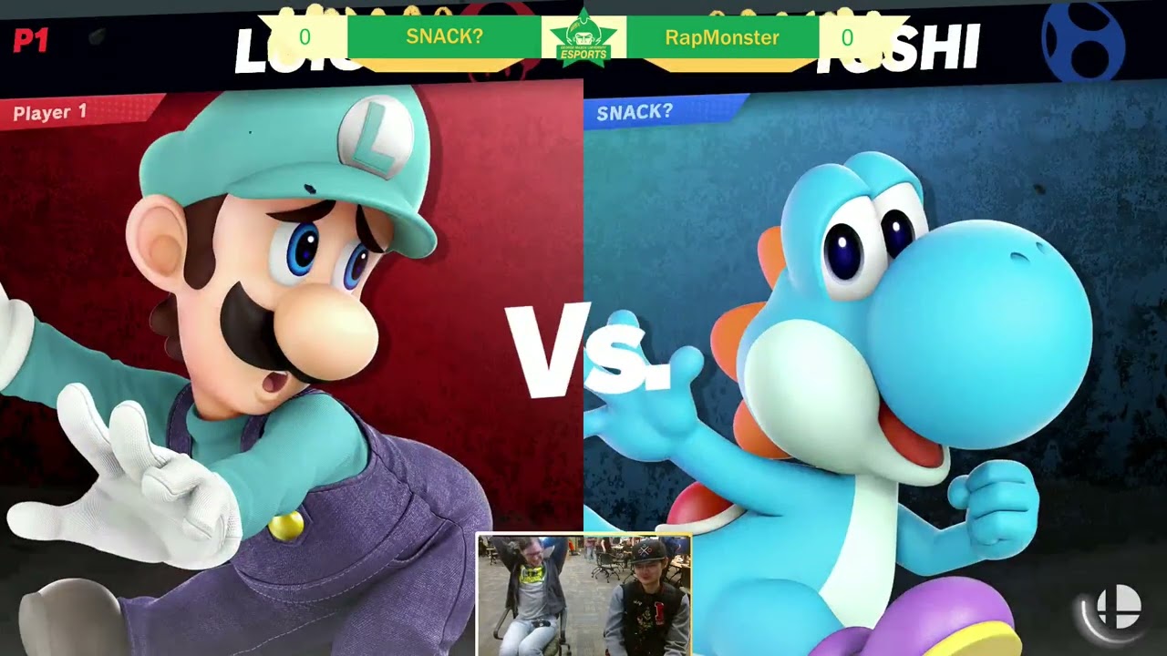 BMS 204 Losers Finals - RapMonster (Luigi) vs SNACK? (Yoshi)