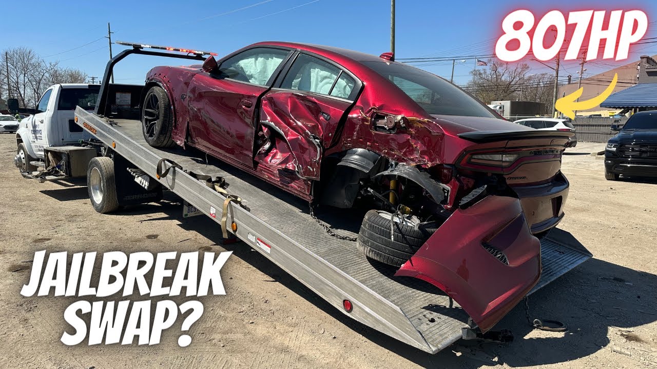 Я случайно купил Dodge Charger, попавший в ловушку после побега из тюрьмы! *НОВАЯ ВЕРСИЯ*