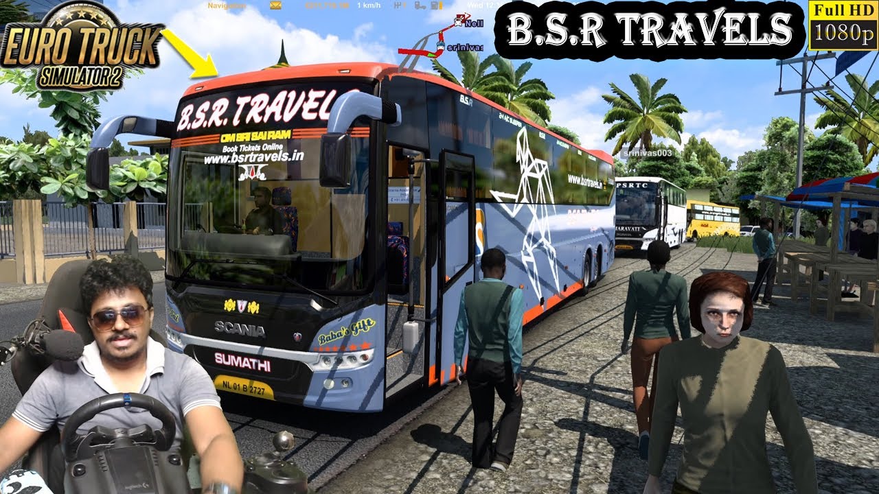 New Look Map SCANIA Metrolink Bus Driving with Steering | ETS2
