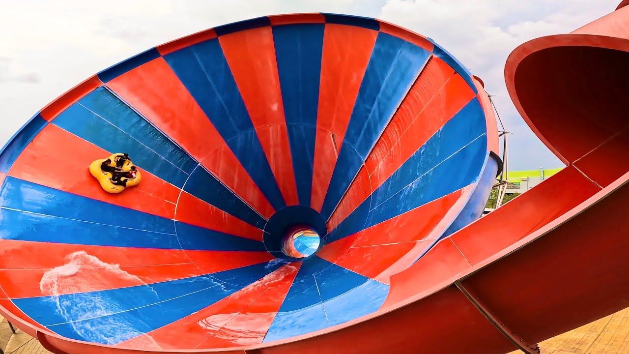 Try All Waterslides At Bangi Wonderland Waterpark In Selangor Malaysia