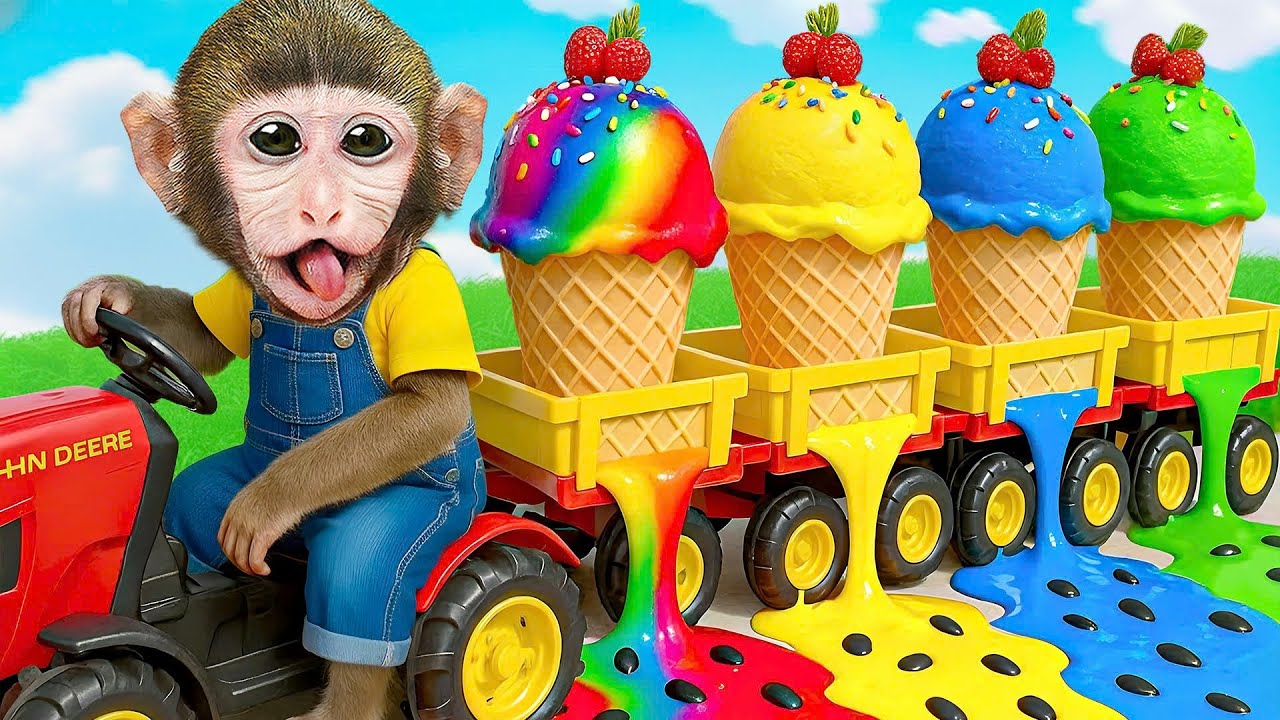 Le Singe Momo et la Glacerie en Difficulté