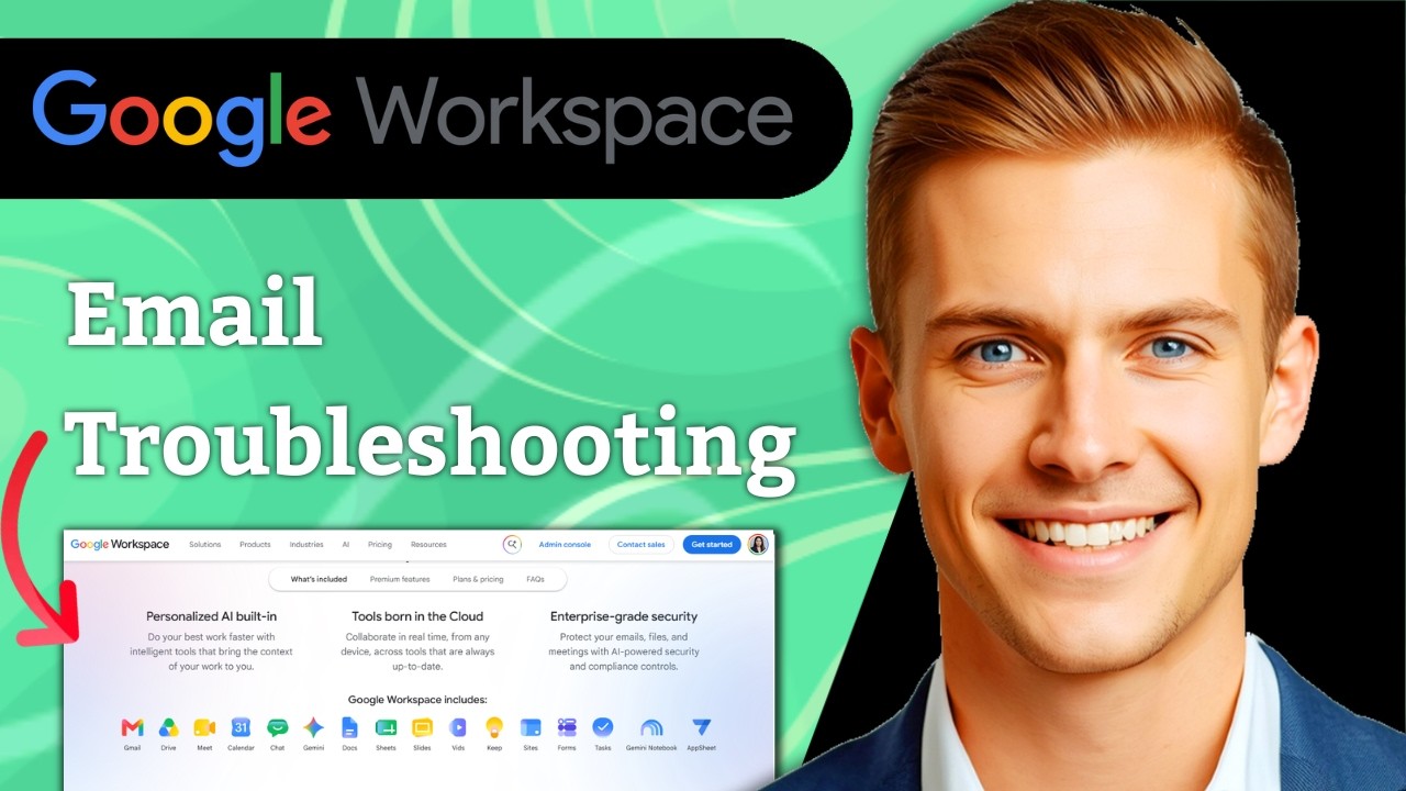 How To Fix Emails Not Sending receiving In Google Workspace