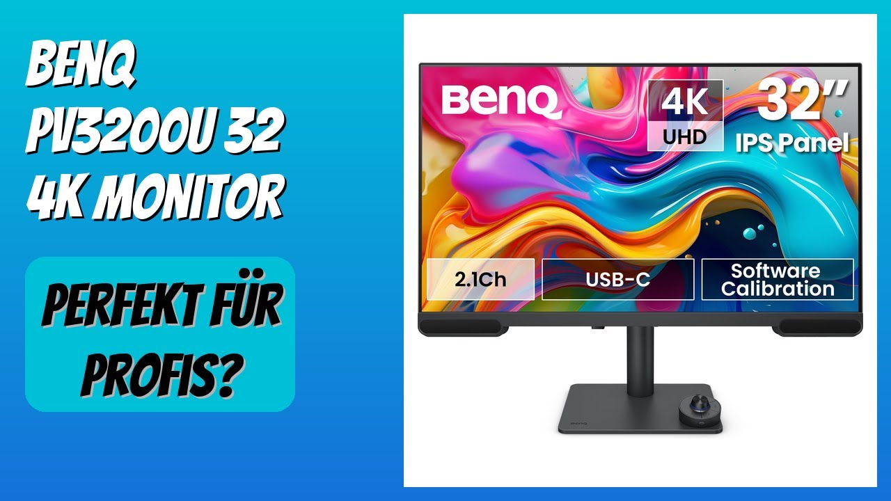 BEWERTUNG (2026): BenQ PV3200U 32 4K Monitor. Infos