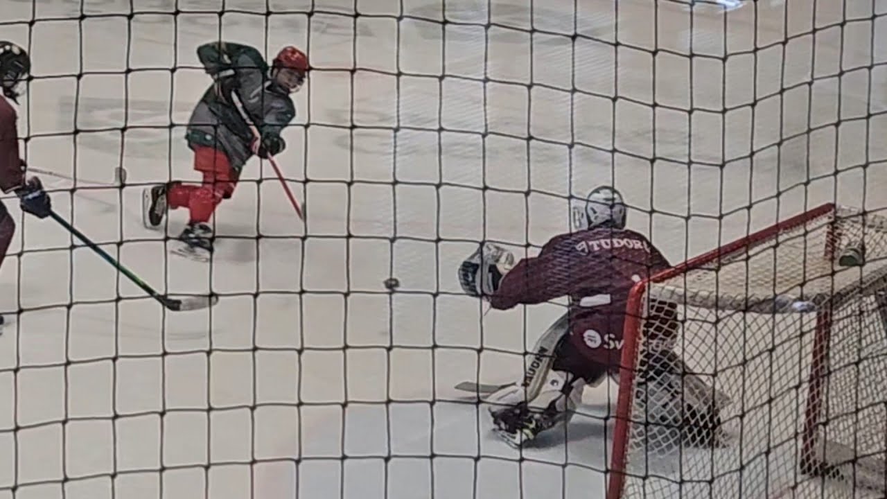 Highlights of the game Gen&egrave;ve-Serviette vs ESHC selects (4:7), 12.04.25