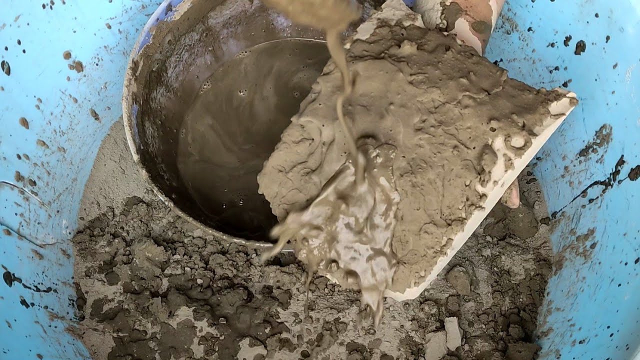 ASMR: super duper extra soft fluffy dusty pure cement slabs crumble dry+water+dipping