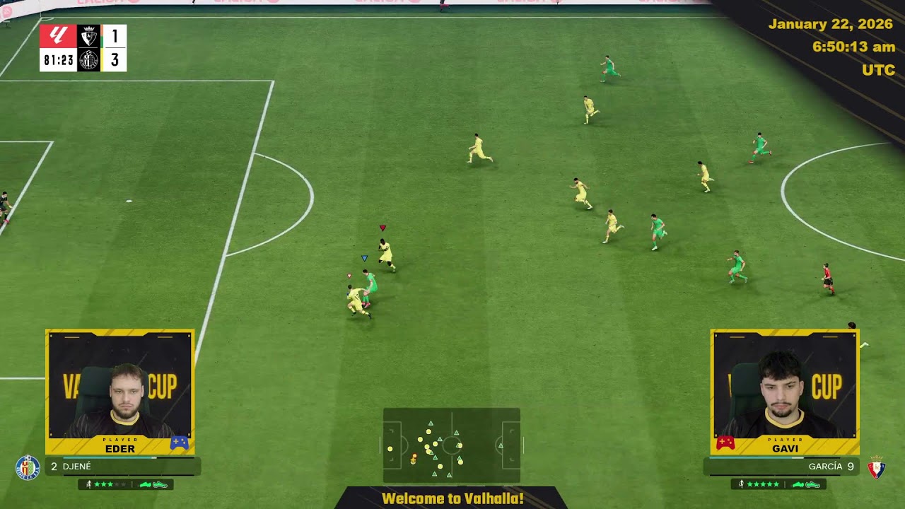 Valhalla Cup 2 - 22/1/2026 - Morning Session