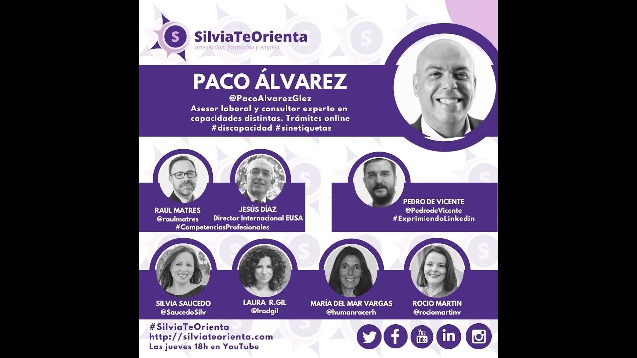 Entrevista en #SilviaTeOrienta sobre PROBLEMÁTICA de PERSONAS con DISCAPACIDAD y ACCESO al EMPLEO