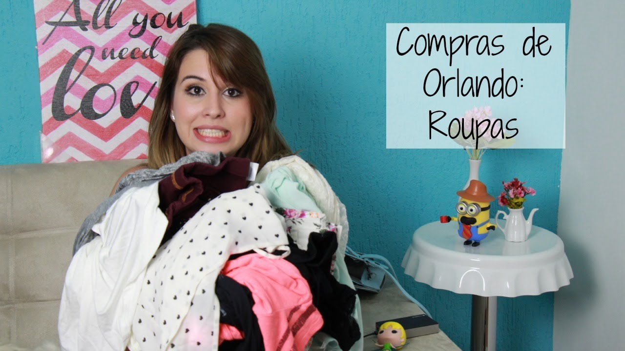 Comprinhas de Orlando: Roupas  - Fabi Santina