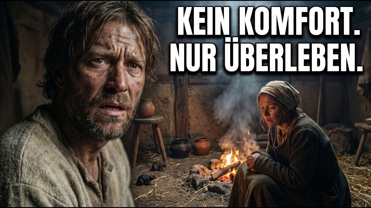 So waren die H&auml;user im Jahr 900 in Deutschland: Stroh, Schlamm und Ratten &mdash; das Mittelalter (KI)