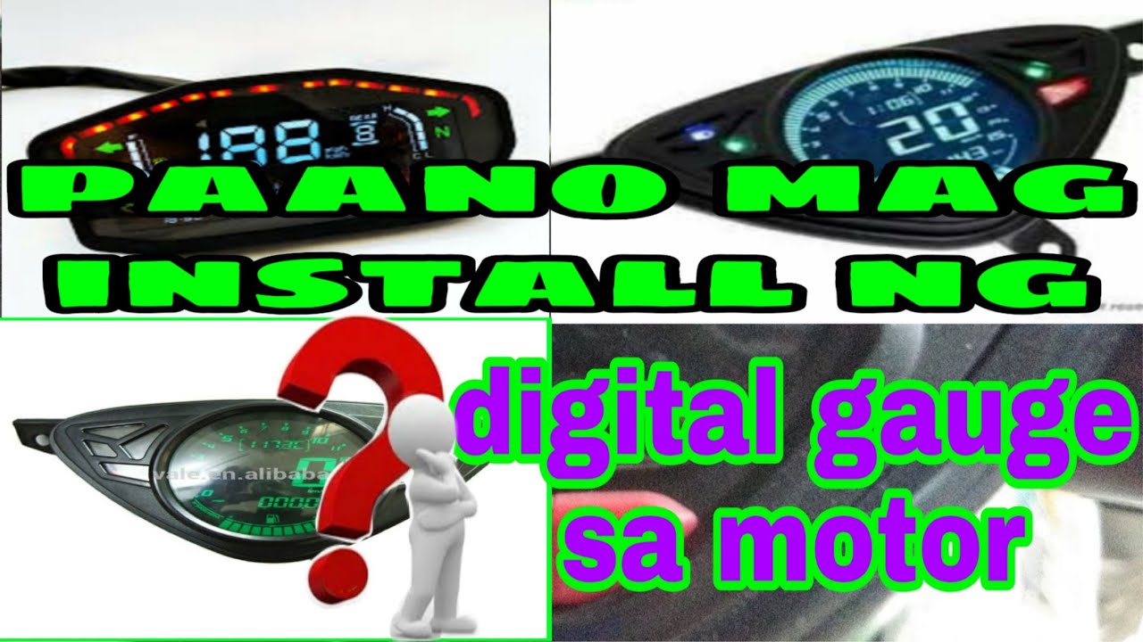 DIGITAL SPEEDOMETER INSTALLATION