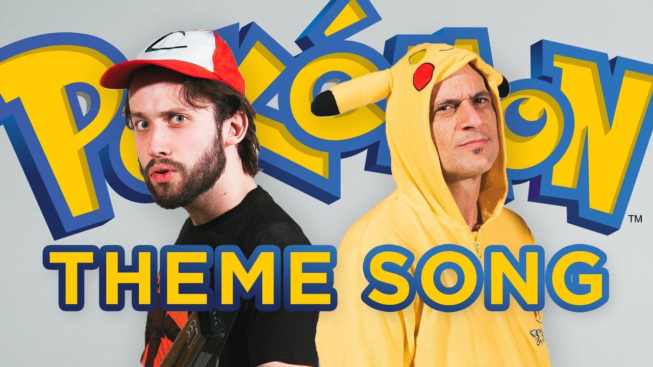 THE POK&Eacute;MON THEME - (METAL COVER) Jonathan Young & Jason Paige (the original singer)