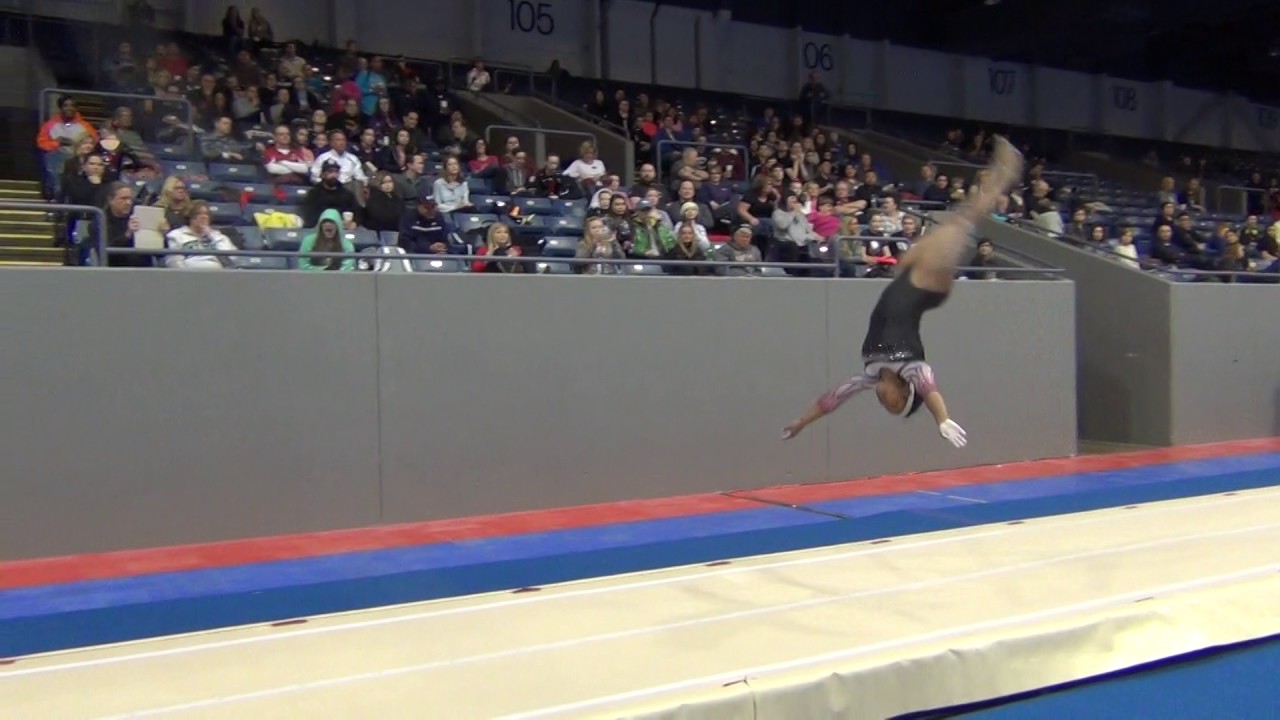 Angel Rice - Tumbling - Pass 2 - 2017 Winter Classic Finals