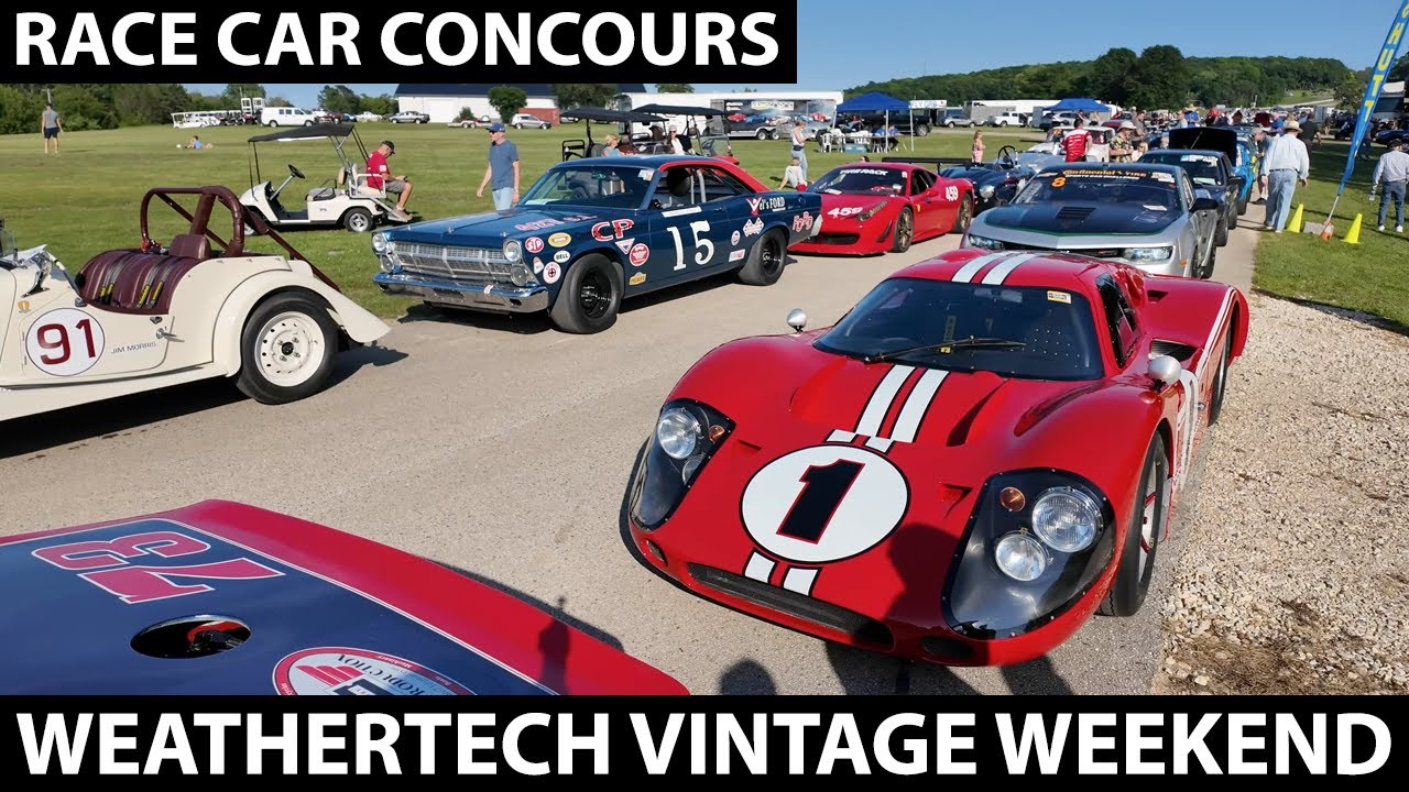 Racecar Parade and Concours d’Elegance in Village of Elkhart Lake