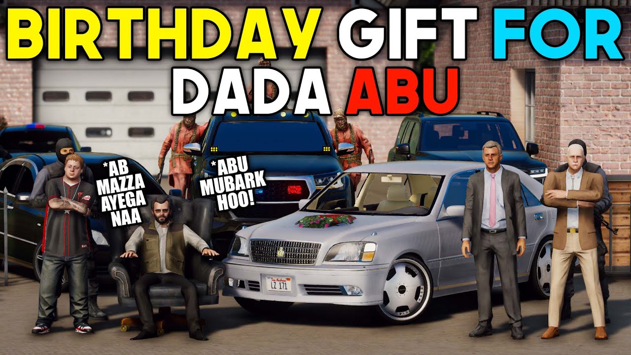 GANGSTER SERIES #41 | NEW BIRTHDAY GIFT FOR DADA | TOYOTA CROWN JZS171 | GTA 5 PAKISTAN