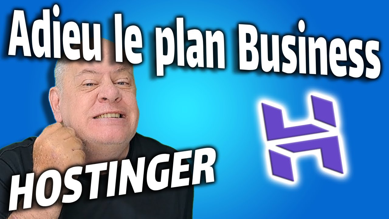 HOSTINGER : J'ABANDONNE le plan Business... Voici POURQUOI ! 😱