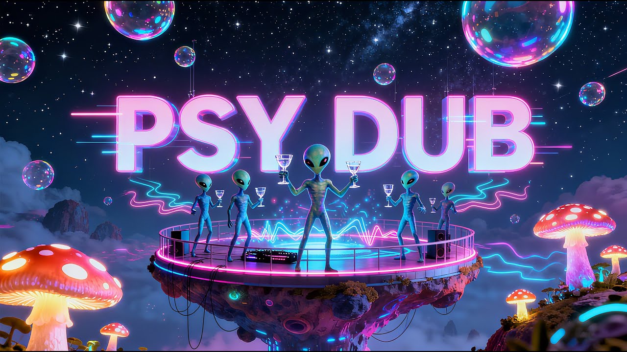 Psychedelic Space Journey: Chillout Mix for Deep Relaxation & Visualization | Cosmic Ambience