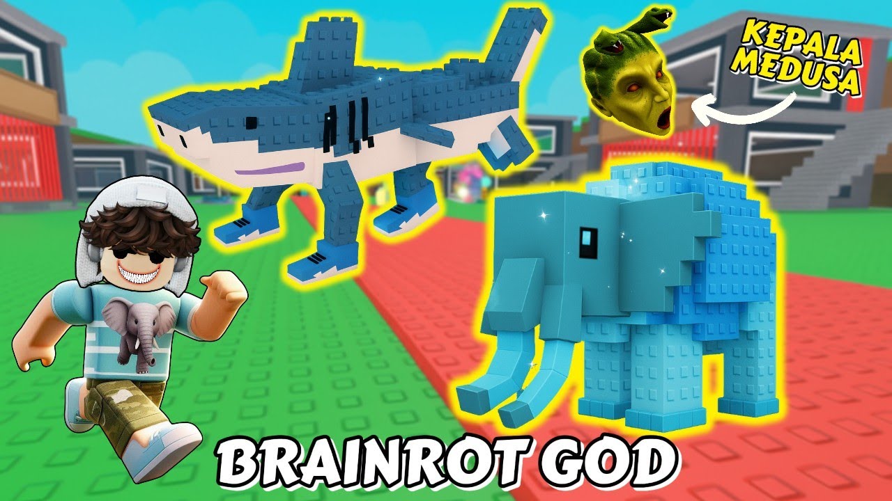 PENCURIAN ANOMALI BRAINROT GOD PERTAMA ! STEAL A BRAINROT ROBLOX