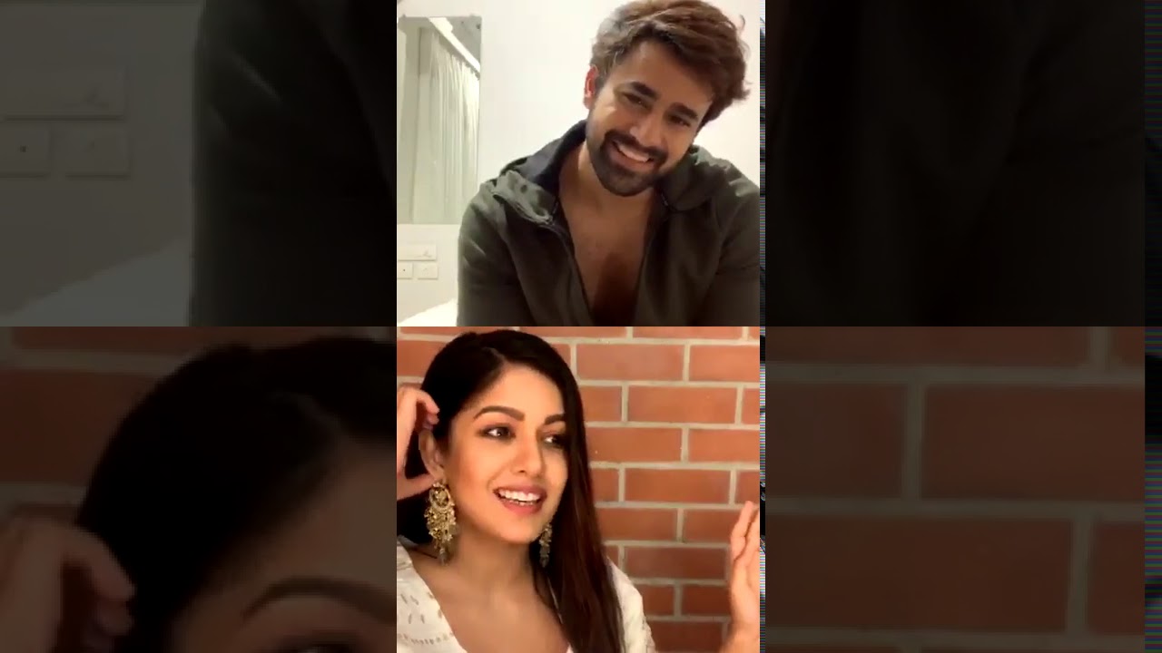LIVE🔴 : Pearl V Puri Fun Chat With Ishita Dutta On Instagram || India News