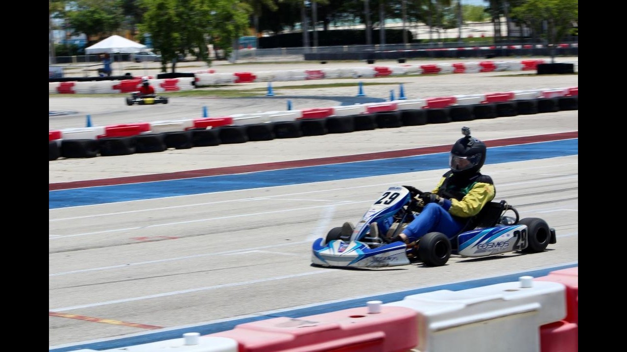 Steve's Go kart racing experience somewhere around 1996 or so Only reason he stopped he spun out !