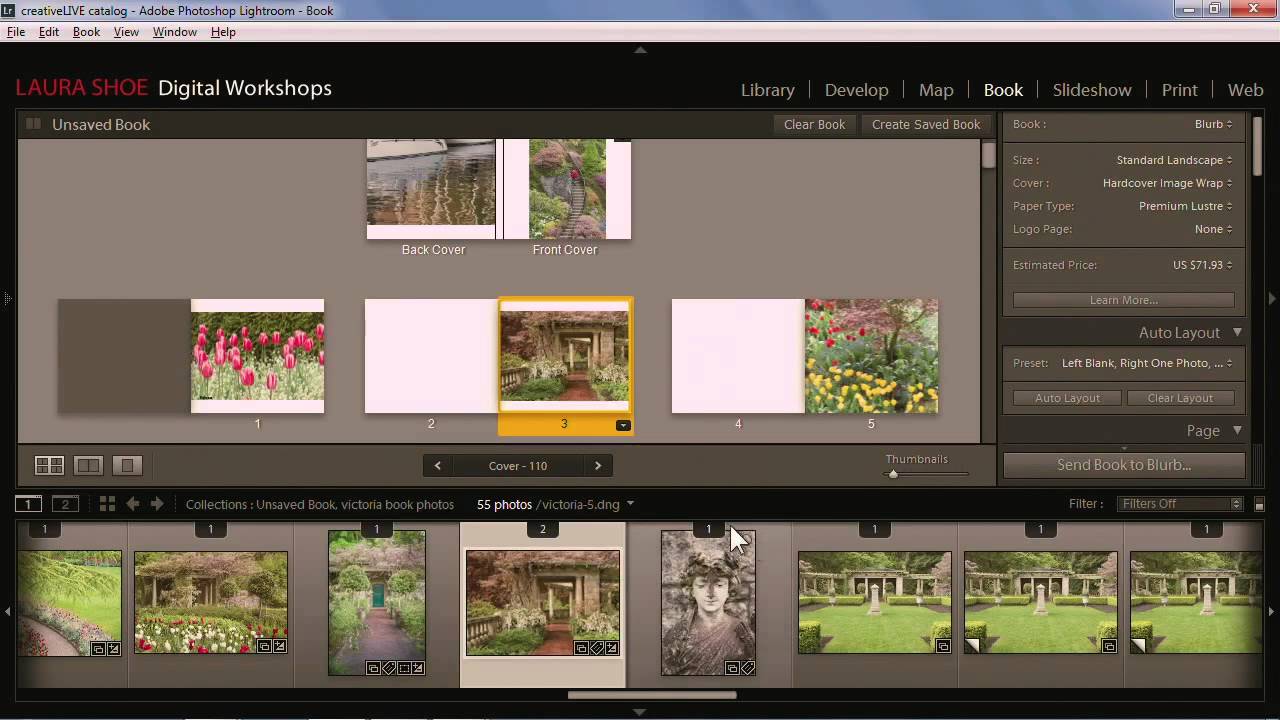 Day 3 Introduction to the Book Module - Lightroom Output Made Easy