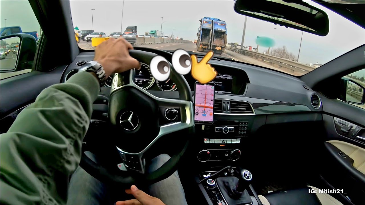 DRIFT SESSION C63 AMG 6.2L V8 - BRUTAL SOUNDS EP2