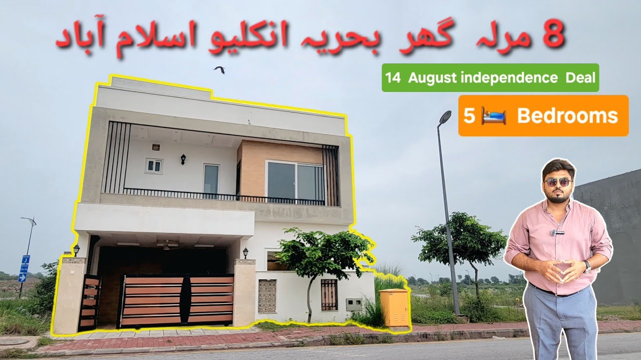8 Marla House For Sale in Sector J Bahria Enclave islamabad 