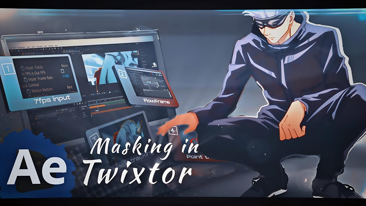 Распаковка Twixtor's Full Potential: Anime Edition 「Руководство по After Effects」