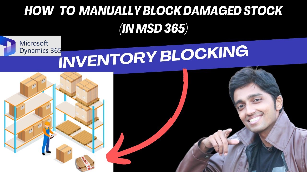 How to manually block inventory in #microsoftdynamics365 #financeandoperations #d365talks