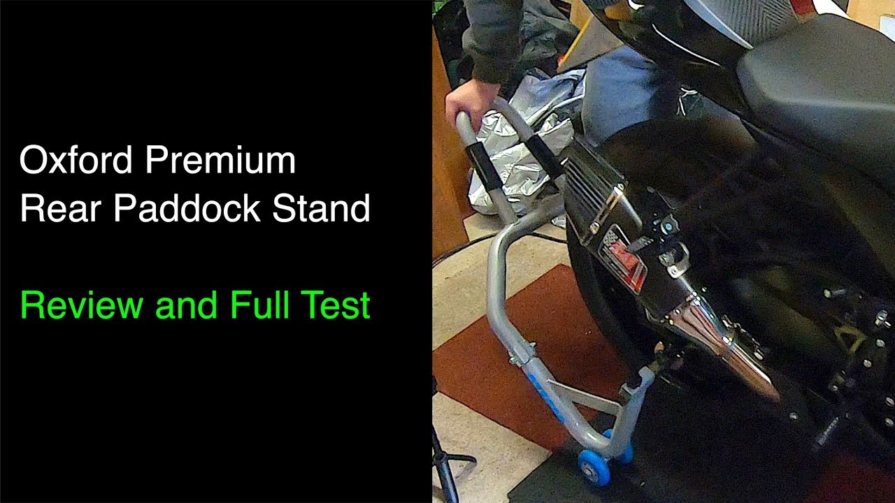 Задний стенд Oxford Premium Paddock — полный тест и обзор