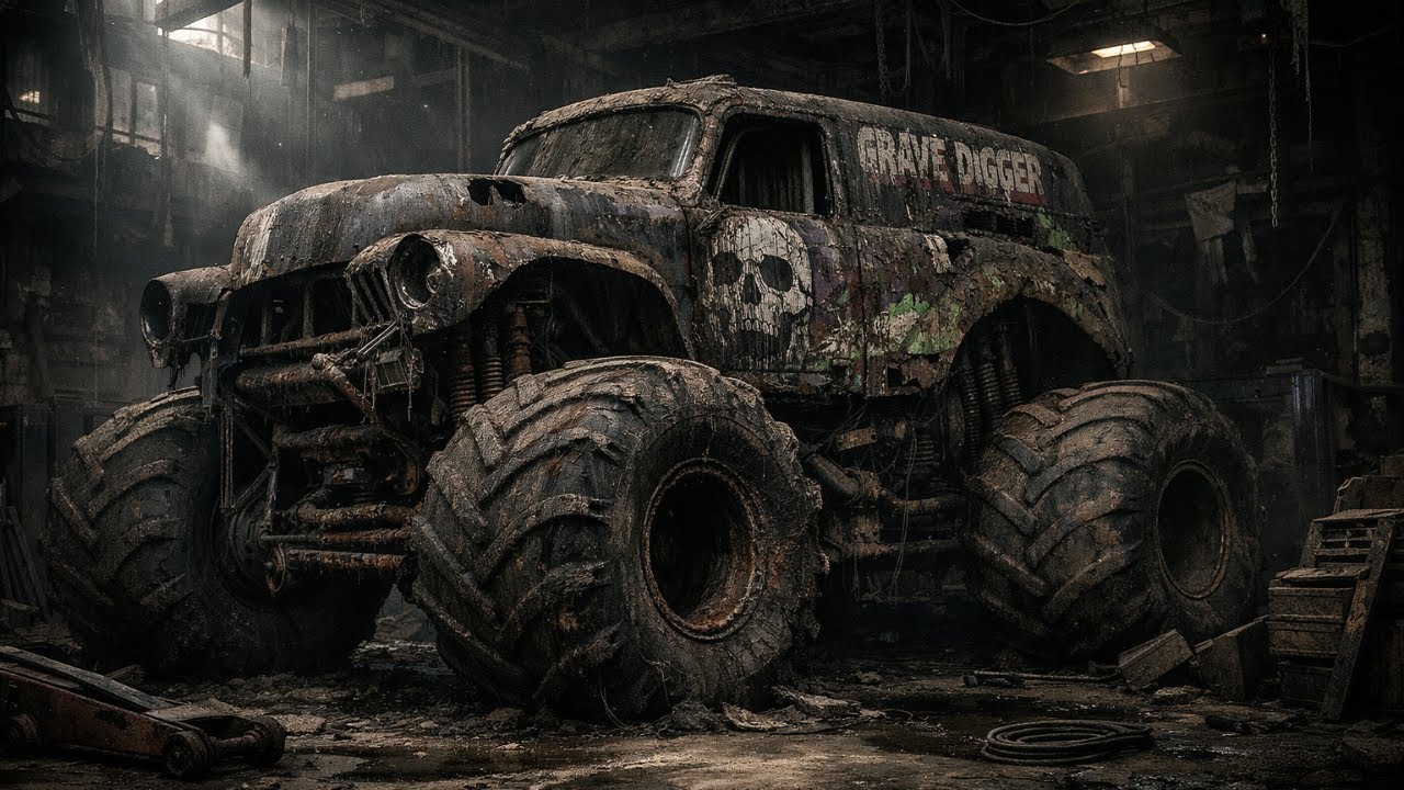 ASMR Monster Truck Restoration | Full Rebuild of Grave Digger (2020) from Abandoned to Brand New 🚛