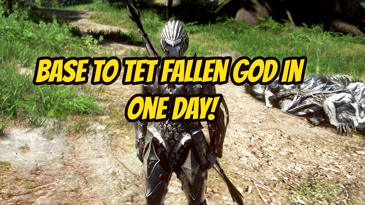 ENHANCING BASE TO TET FALLEN GOD IN ONE DAY!