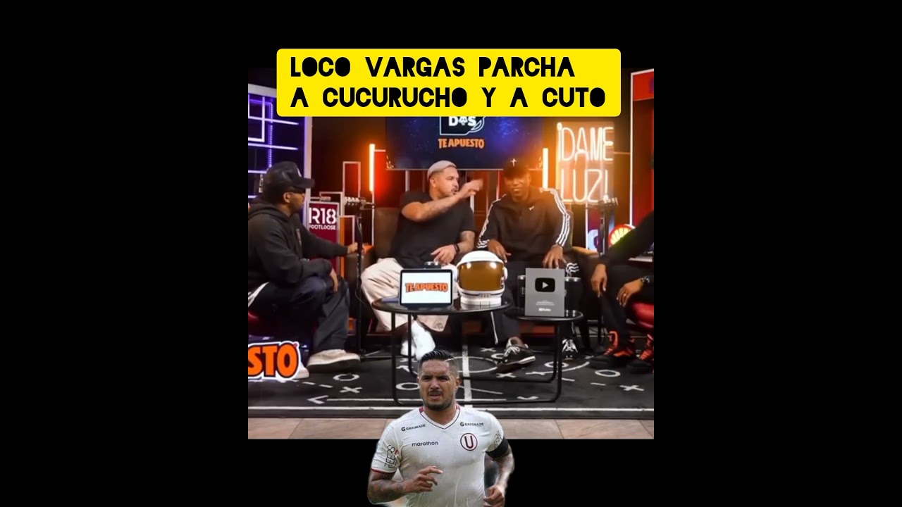 Loco Vargas parcha a Cucurucho y a Cuto #futbolperuano #per&uacute;